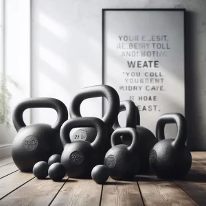 kettlebells